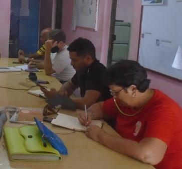 Se reúnen profesores del Programa de Formación Técnico Superior de Trabajo Social en Niquero