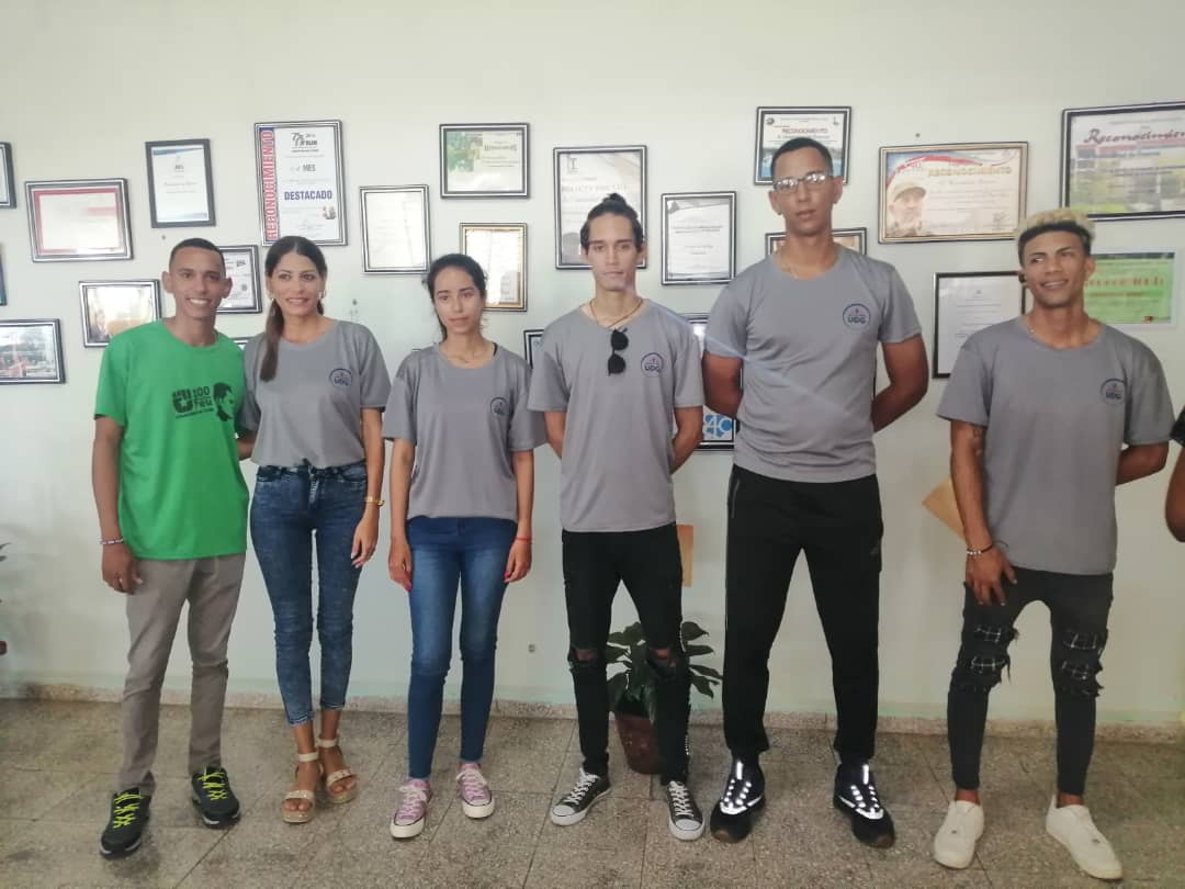 Acto de abanderamiento a estudiantes de la UDG que participarán XXVI Fórum Nacional de Estudiantes Universitarios de Ciencias Técnicas