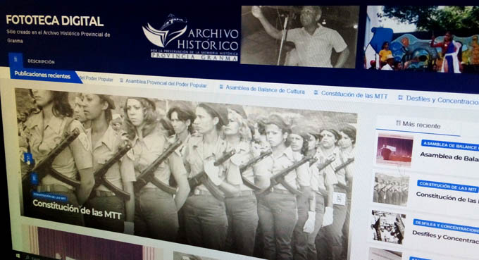 Genera Archivo Histórico de Granma varios productos informáticos