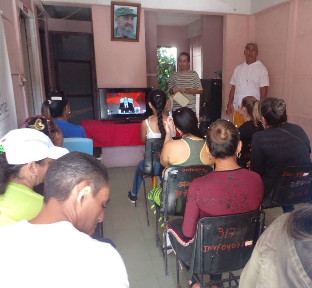 Bastión Estudiantil Universitario en el CUM Jiguaní