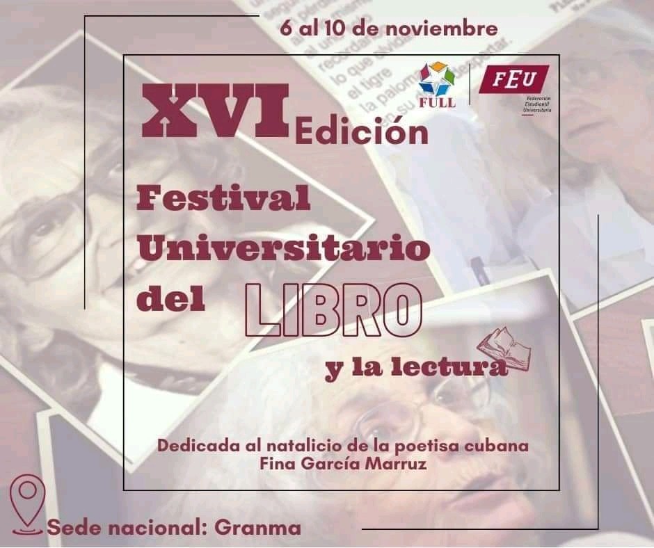 XVI Festival Universitario del Libro y la Lectura