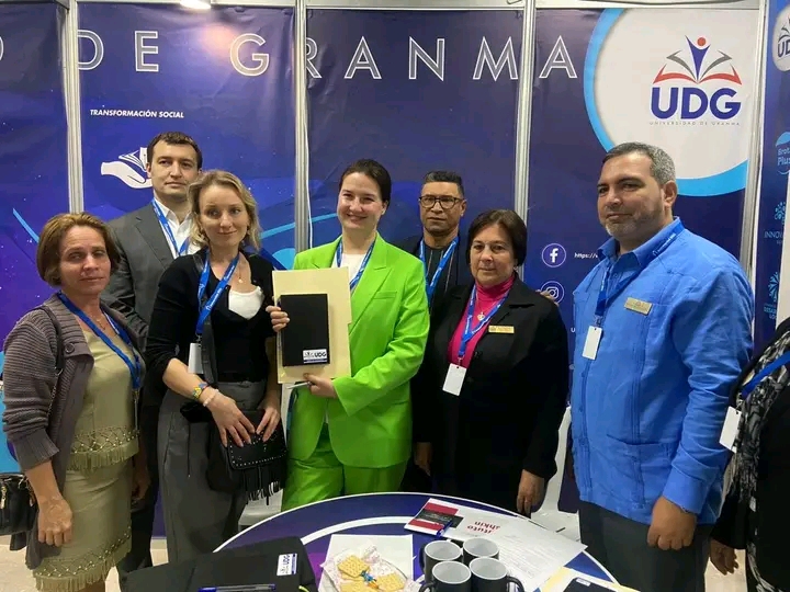 Firma la Universidad de Granma carta de intención con RUND University en 14 Congreso Internacional Universidad 2024