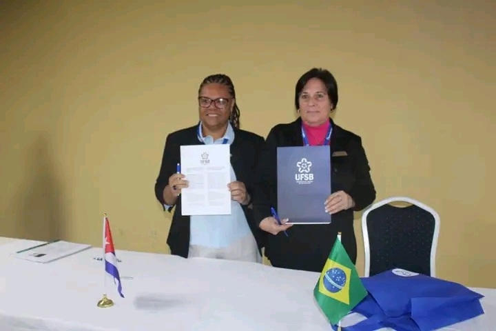 Firma la Universidad de Granma convenio de cooperación internacional con Universidad del Sur de Bahía, Brasil