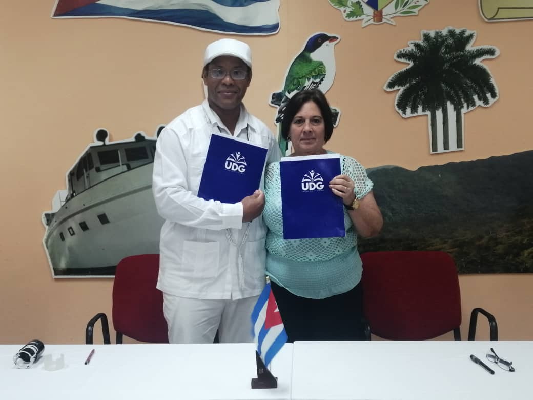 Firman convenio la Universidad de Granma y la Red académica internacional CESPE