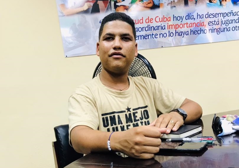 Yasmanis Pérez Barrios: digno representante del estudiantado universitario