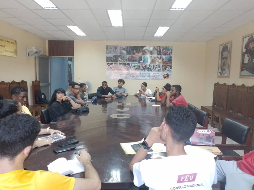 Desarrollan Consejo de la FEU en la Universidad de Granma